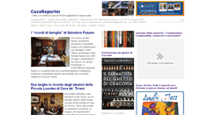 Desktop Screenshot of cavareporter.it