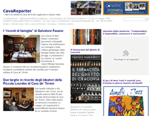 Tablet Screenshot of cavareporter.it